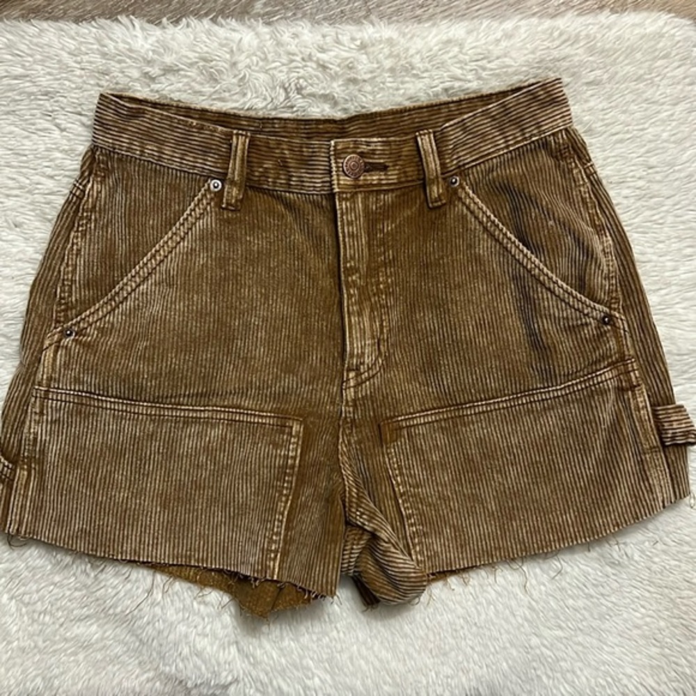 NWOT Urban Outfitters BDG Corduroy Cutoff Carpenter Shorts